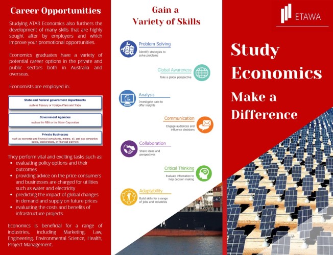 Study Economics - Make a Difference